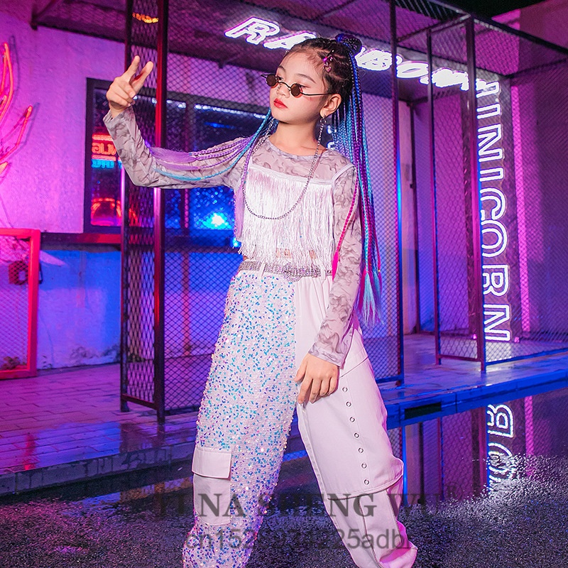 Street Fashion Runway - K-pop เวทีชุดแฟชั่นสาวชุดแจ๊สแดนซ์เครื่องแต่งกายเสื้อผ้าเด็กฮิปฮอปรันเวย์การแสดงสตรีท
