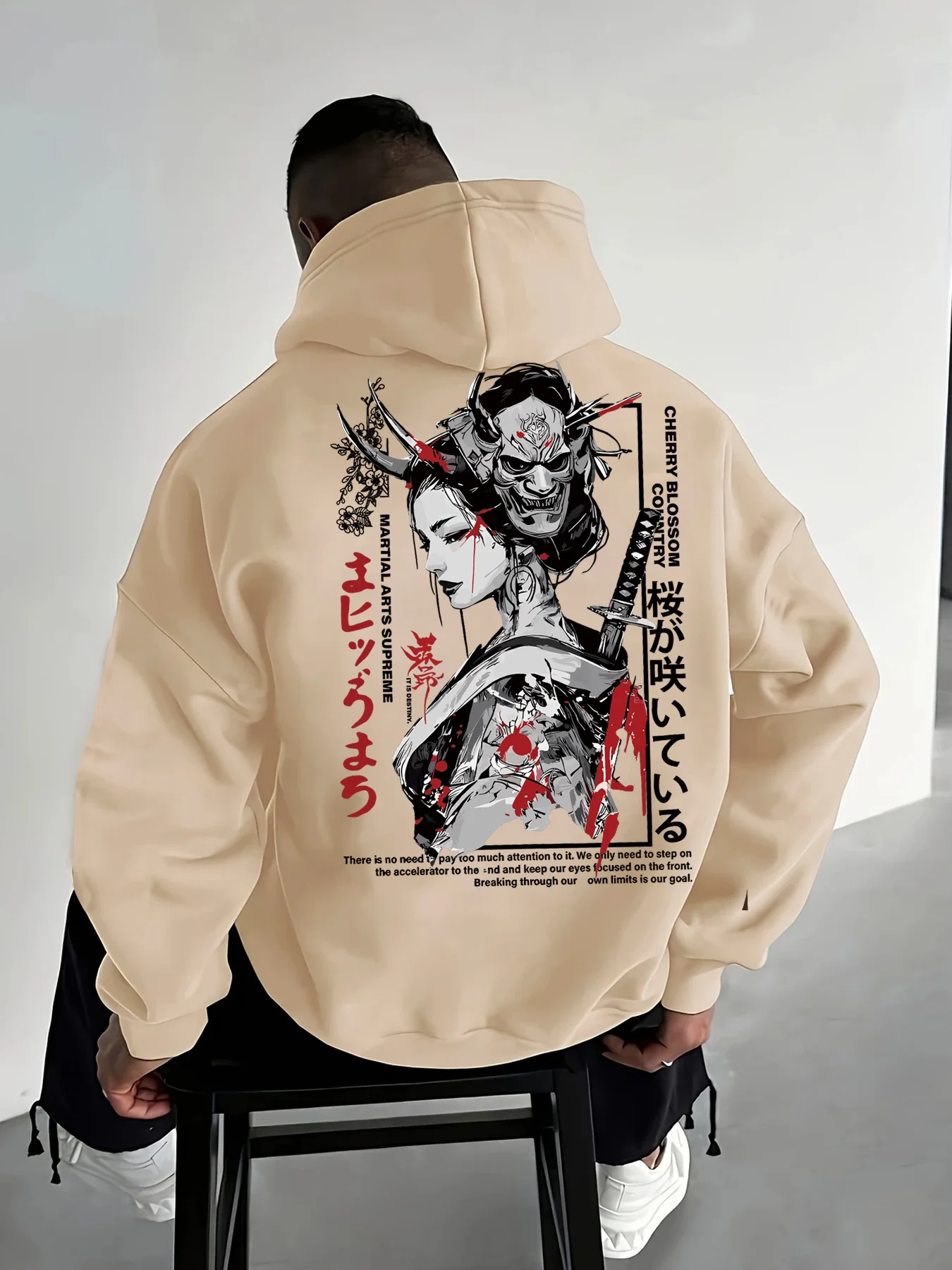 เสื้อฮู้ดมีซิปพิมพ์ลายแฟชั่นนั - Street Fashion Zip Up Hoodie บทวิจารณ์และราคา