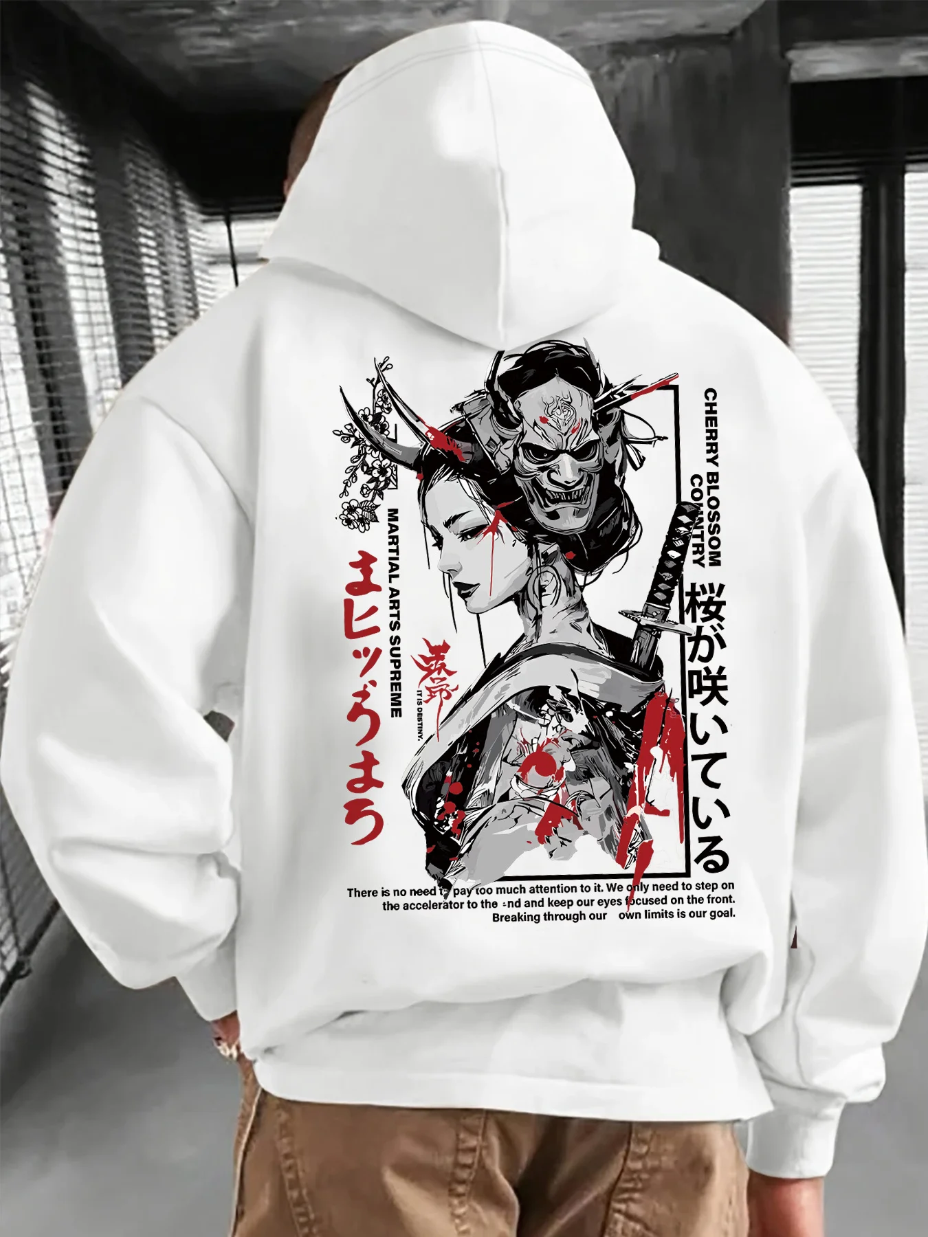 เสื้อฮู้ดมีซิปพิมพ์ลายแฟชั่นนั - Street Fashion Zip Up Hoodie บทวิจารณ์และราคา