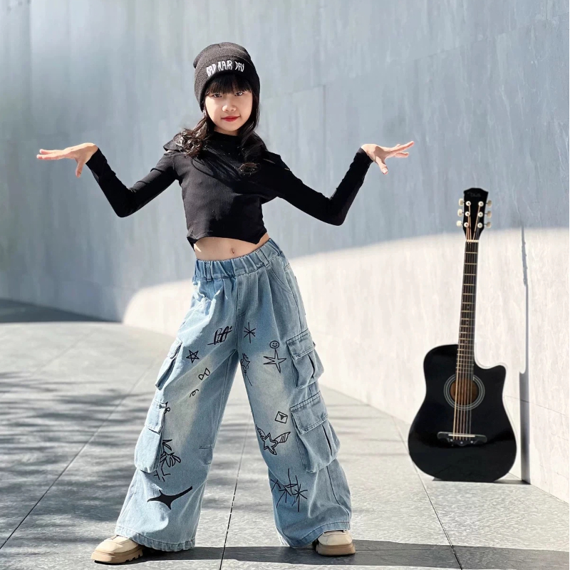 ชุดเต้นแจ๊สสำหรับเด็กผู้หญิง,  - Street Fashion Runway บทวิจารณ์และราคา