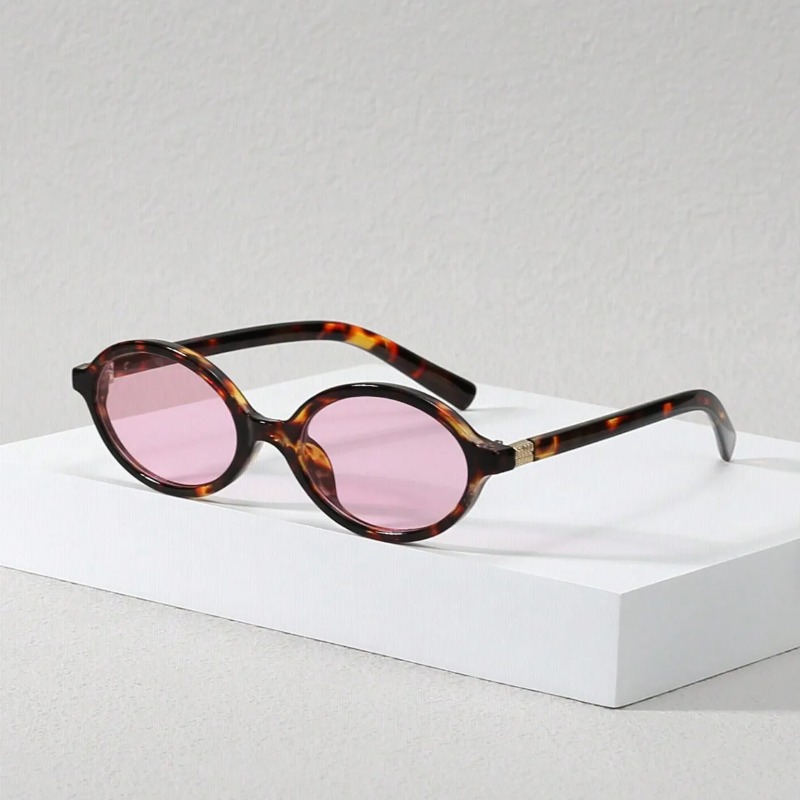แว่นตากันแดดทรงวงรีวินเทจผู้หญ - Street Fashion Brands บทวิจารณ์และราคา