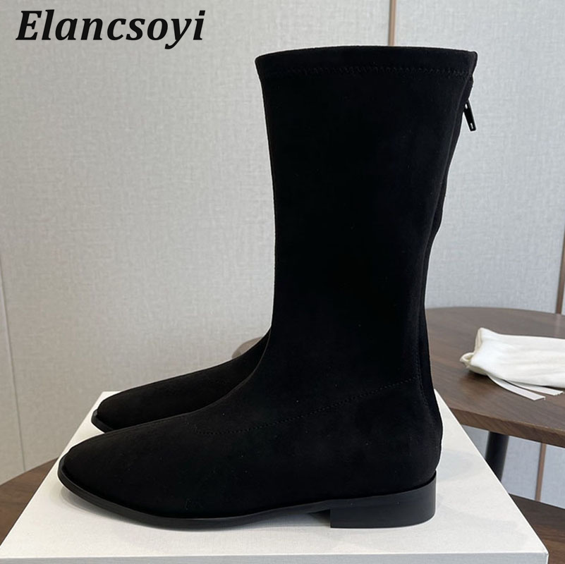 รองเท้าบูทผู้หญิงทรงยืดหยุ่น ห - Street Fashion Rome 2025 บทวิจารณ์และราคา
