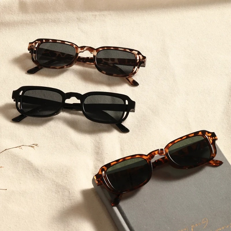 แว่นกันแดดทรงสี่เหลี่ยมหรูหราส - Street Fashion Brands บทวิจารณ์และราคา