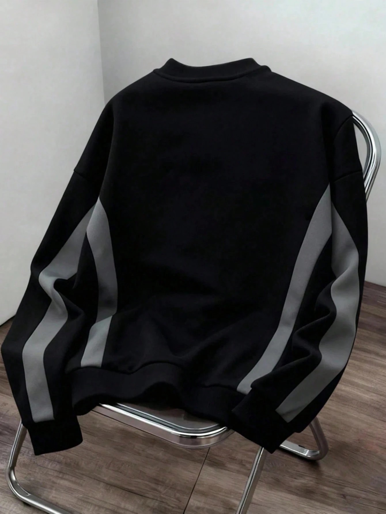 เสื้อสเวตเตอร์คอกลมสำหรับผู้ชา - Fashion Streetwear บทวิจารณ์และราคา