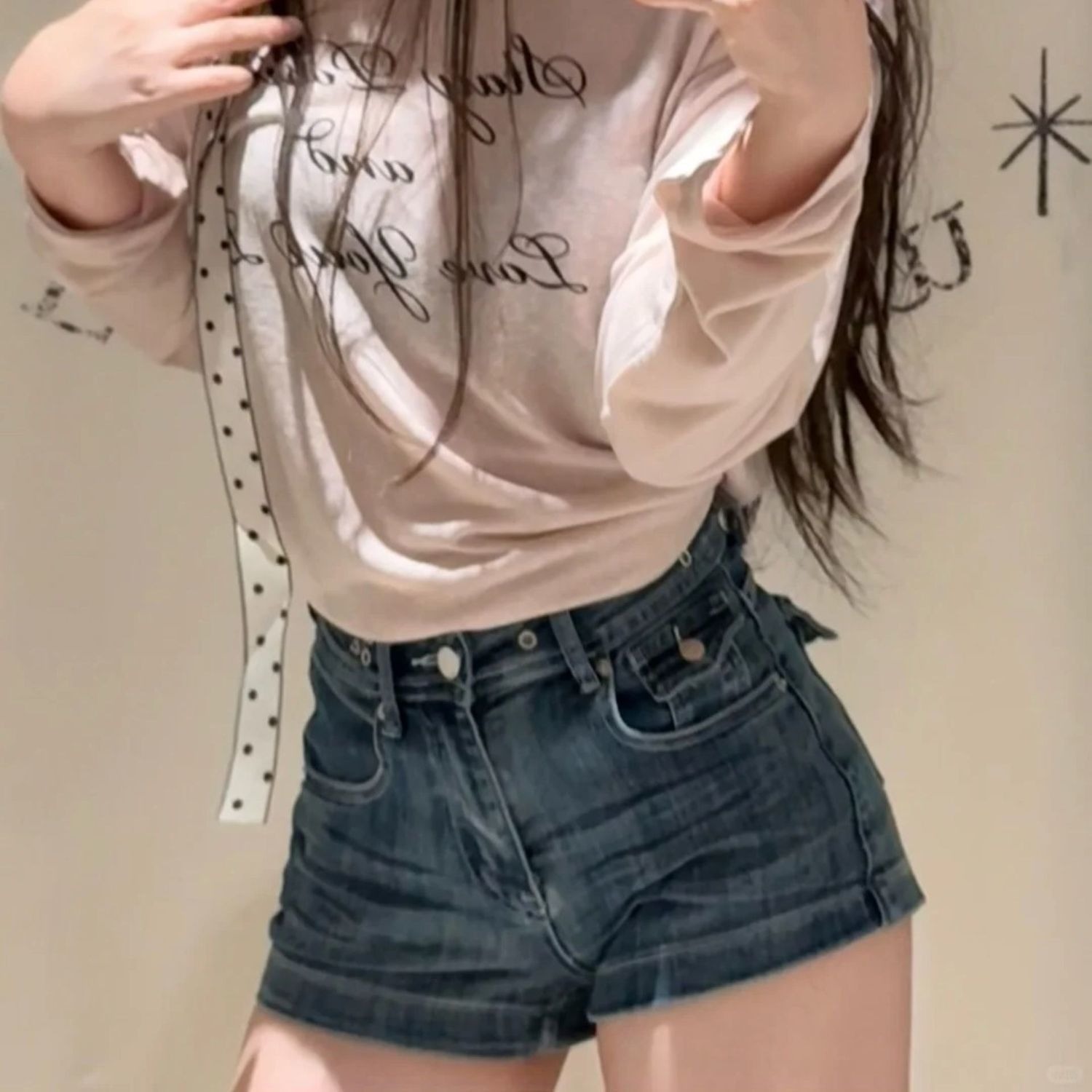 2026 กางเกงขาสั้นผู้หญิงใหม่แฟ - Street Fashion Korean Girl บทวิจารณ์และราคา