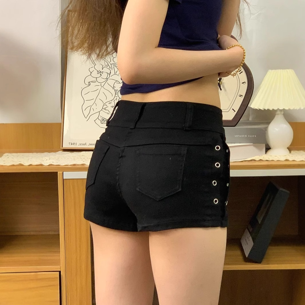 ผู้หญิงเซ็กซี่ต่ําเอว Y2k กางเ - Street Fashion Korean Girl บทวิจารณ์และราคา