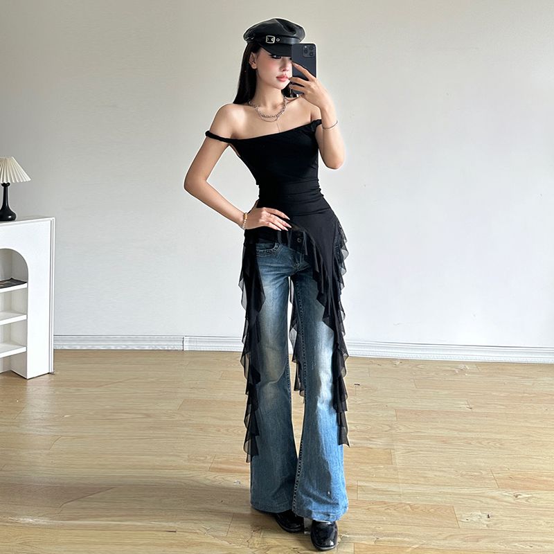 แฟชั่นฤดูร้อนปี 2026 เสื้อครอป - Street Fashion Korean Girl บทวิจารณ์และราคา