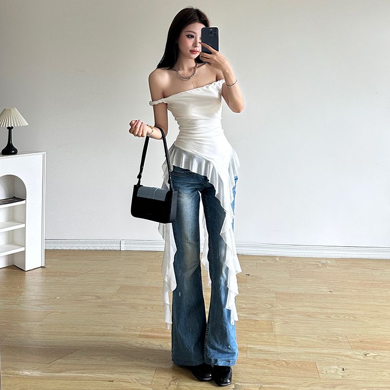 แฟชั่นฤดูร้อนปี 2026 เสื้อครอป - Street Fashion Korean Girl บทวิจารณ์และราคา