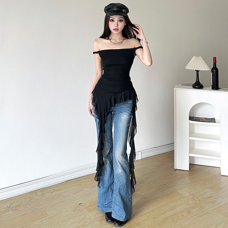 แฟชั่นฤดูร้อนปี 2026 เสื้อครอป - Street Fashion Korean Girl บทวิจารณ์และราคา