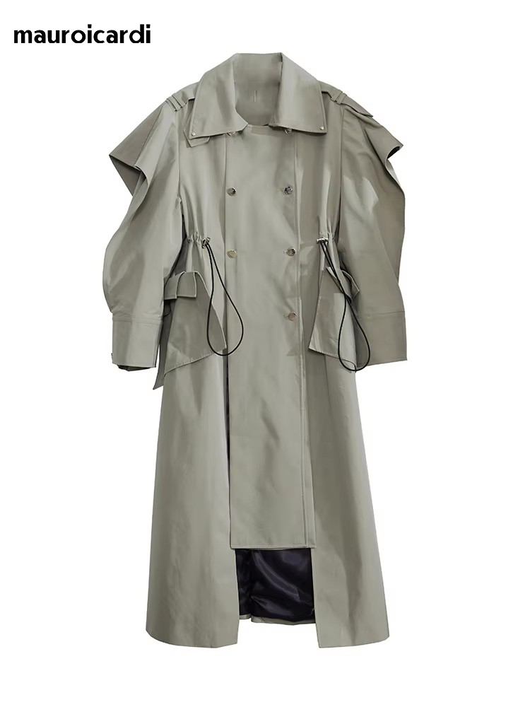 Mauroicardi ฤดูใบไม้ผลิยาวขนาด - Street Fashion Runway บทวิจารณ์และราคา