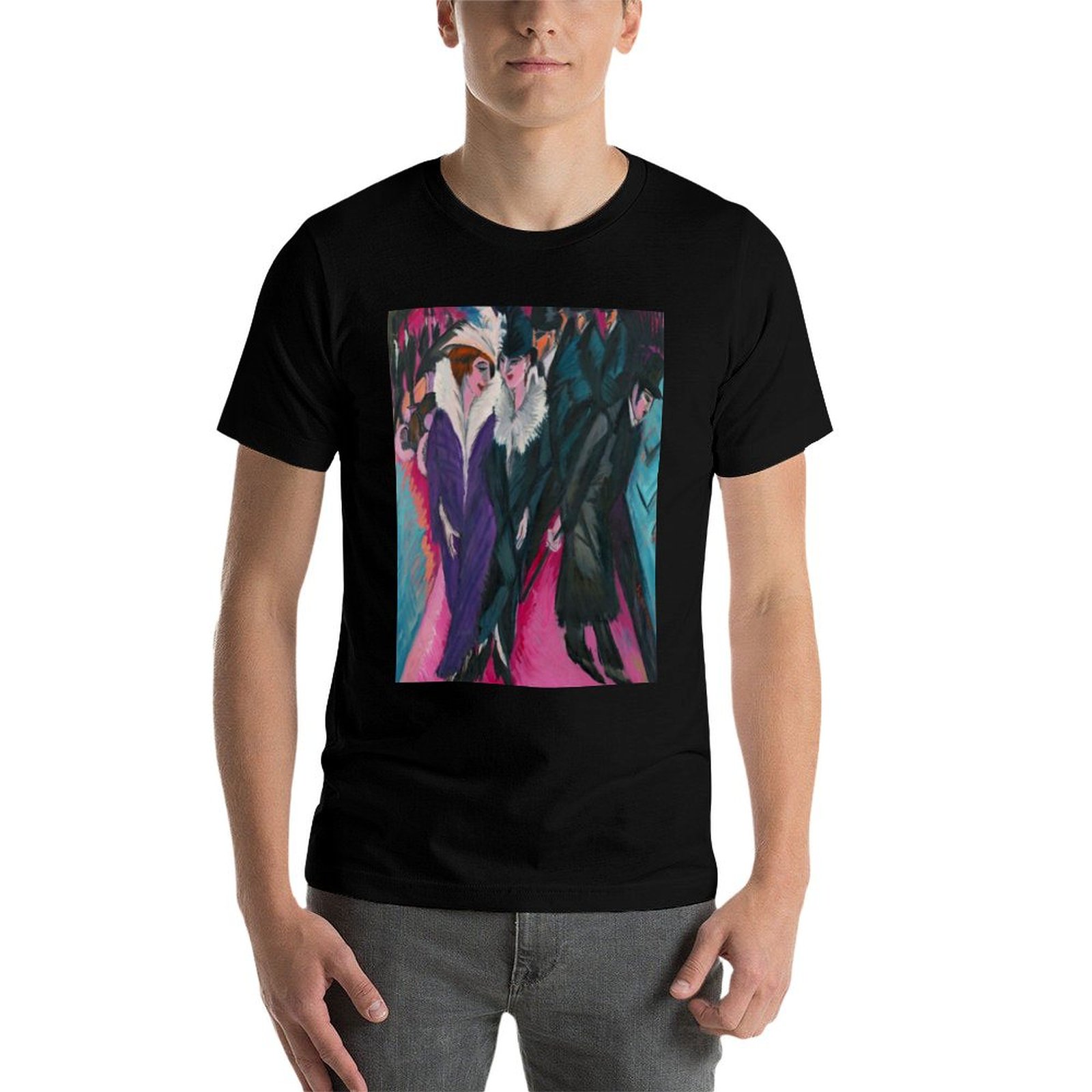 เสื้อยืดลายพิมพ์แฟชั่น แขนสั้น - Street Fashion Berlin บทวิจารณ์และราคา