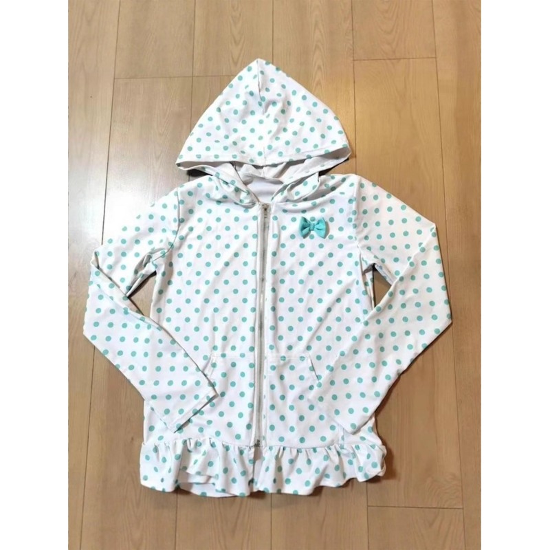 เสื้อฮู้ดผู้หญิงสไตล์ Y2K ลายจ - Street Fashion Zip Up Hoodie บทวิจารณ์และราคา