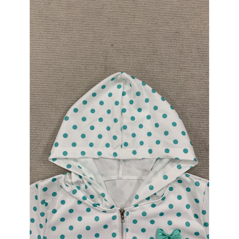 เสื้อฮู้ดผู้หญิงสไตล์ Y2K ลายจ - Street Fashion Zip Up Hoodie บทวิจารณ์และราคา
