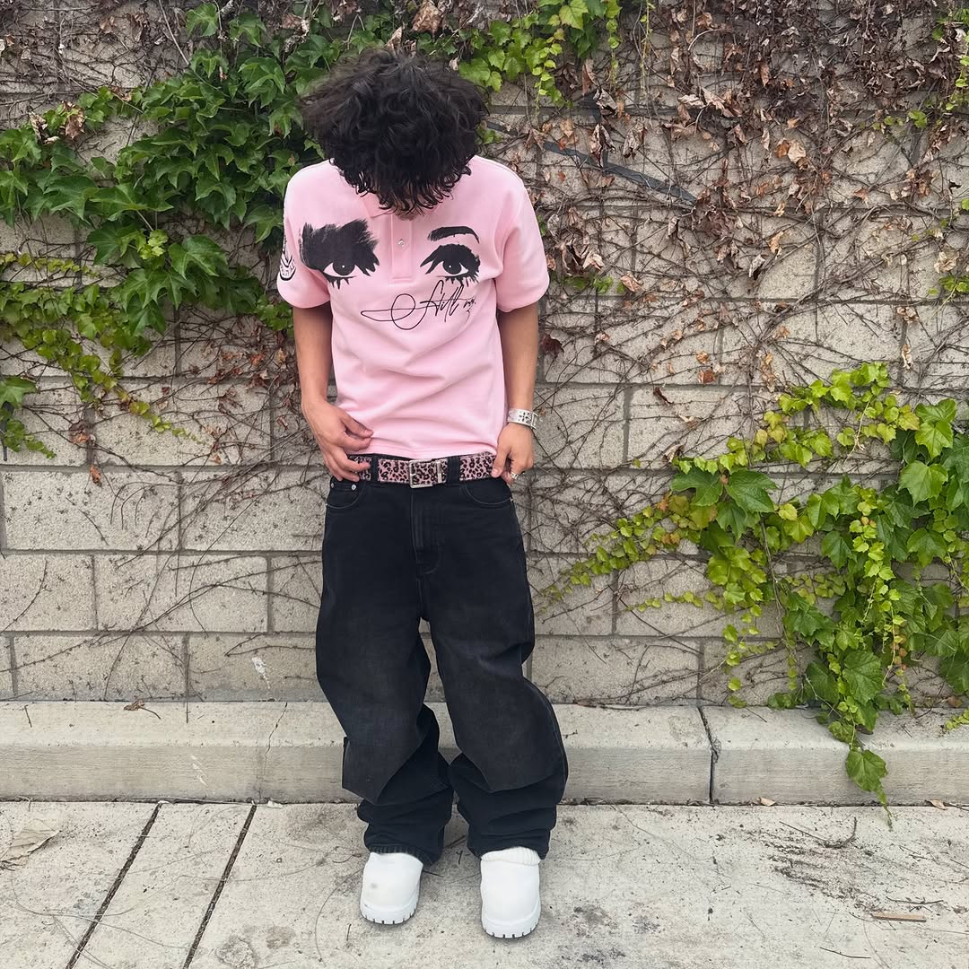 เสื้อโปโลสไตล์เรโทรแบบอเมริกัน - Street Fashion Logo Design บทวิจารณ์และราคา