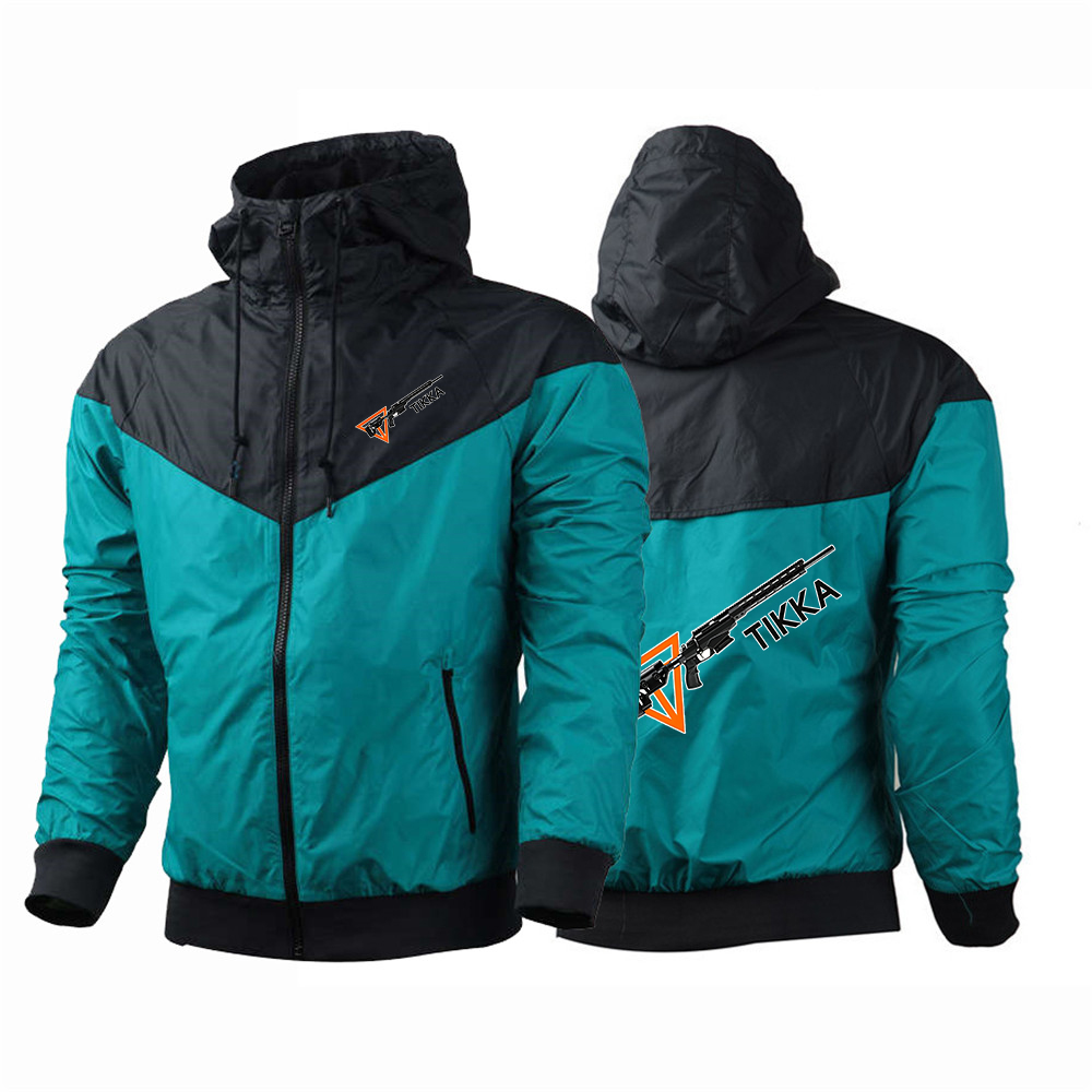 เสื้อแจ็คเก็ตผู้ชายฤดูใบไม้ผลิ - Street Fashion Logo Design บทวิจารณ์และราคา