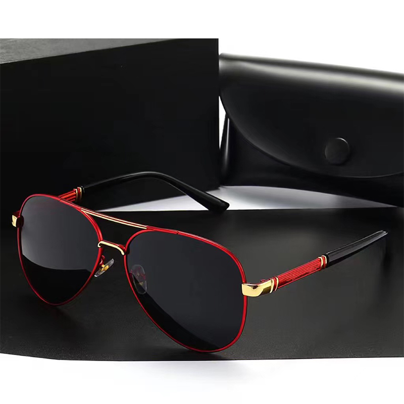แว่นกันแดดโพลาไรซ์กรอบโลหะสุดห - Street Fashion Brands บทวิจารณ์และราคา